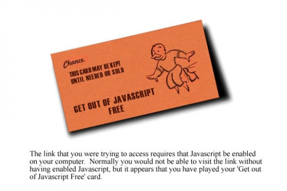 no javascript